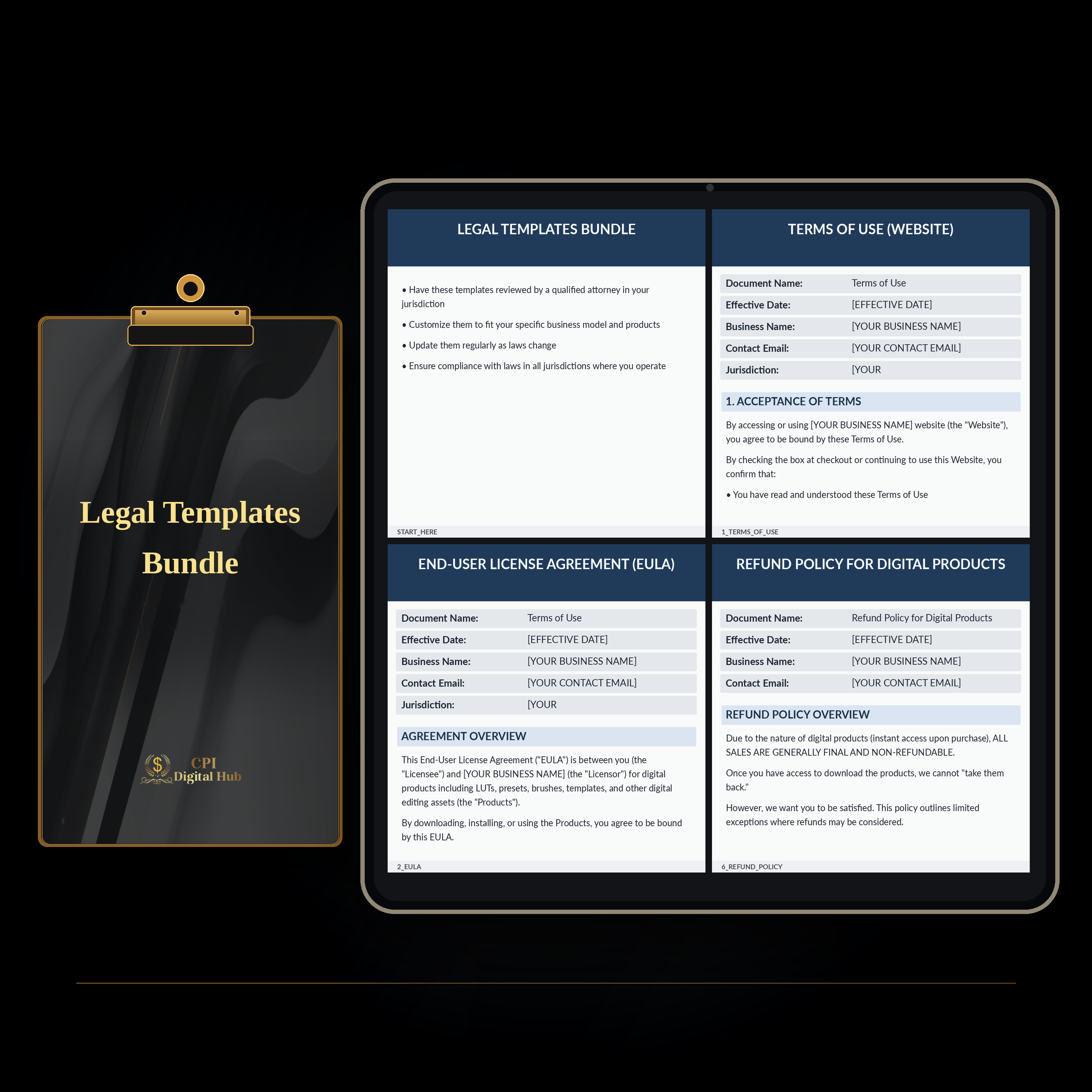 Legal Templates Bundle