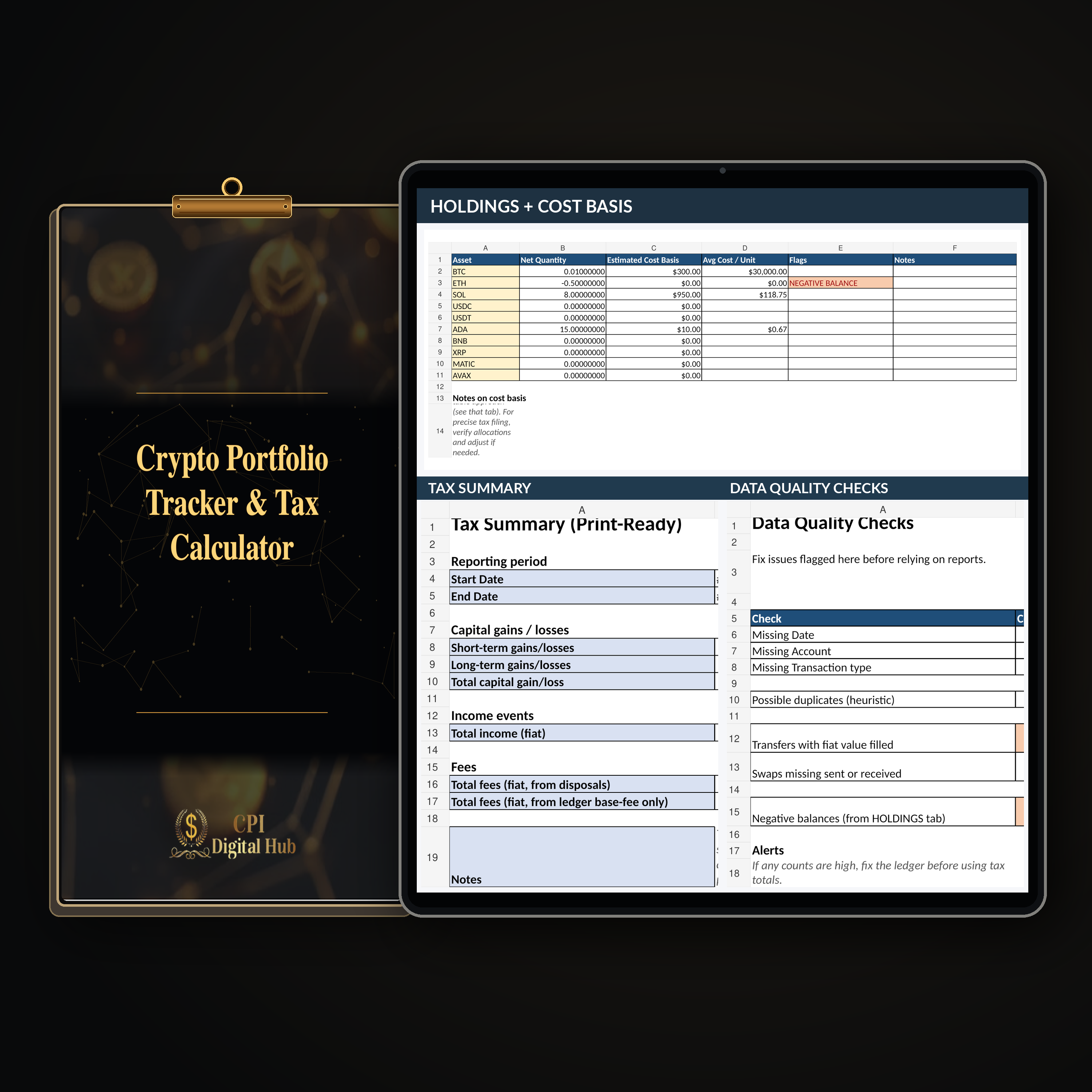 Crypto Portfolio Tracker & Tax Calculator