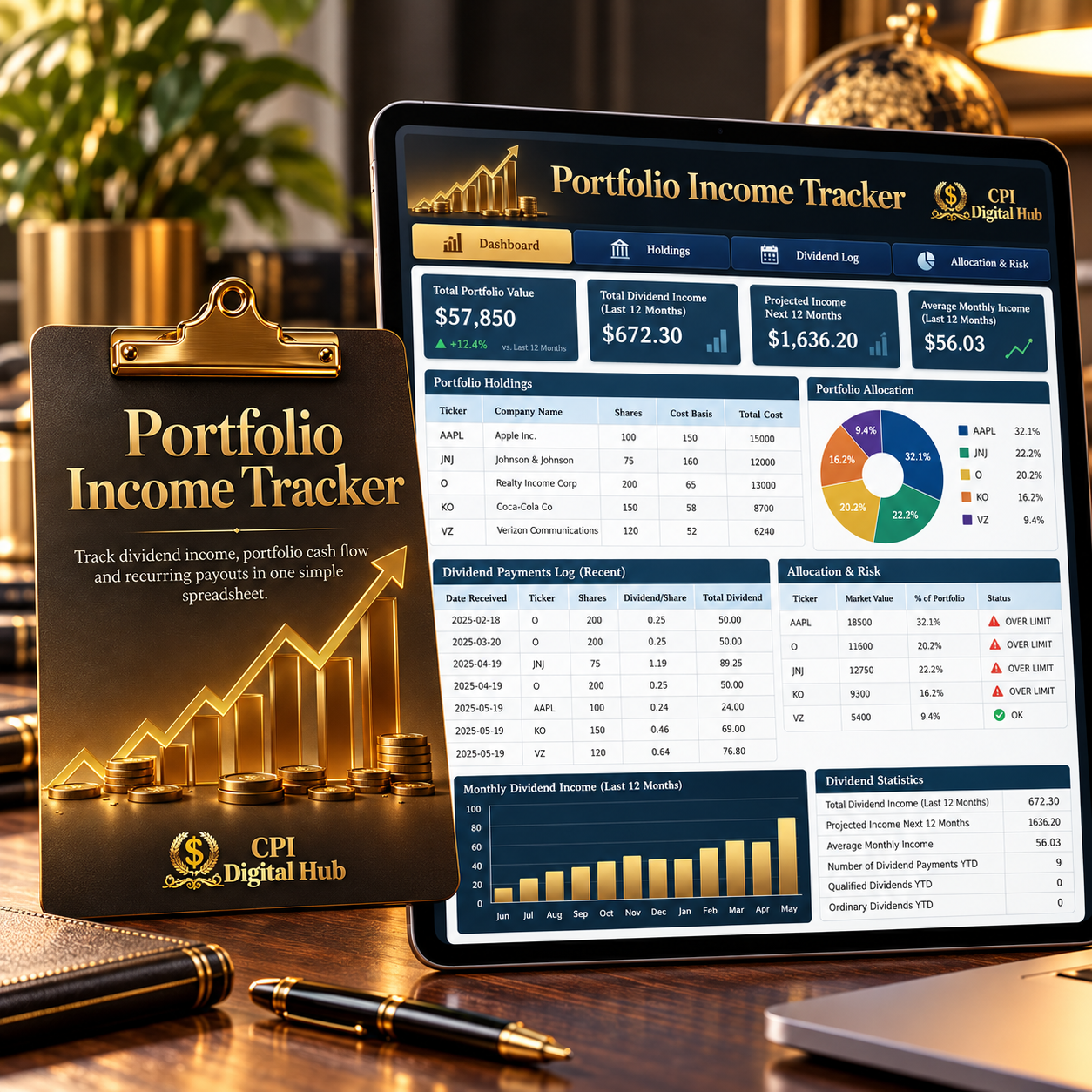 The Dividend Income Mastery Guide – Bundle
