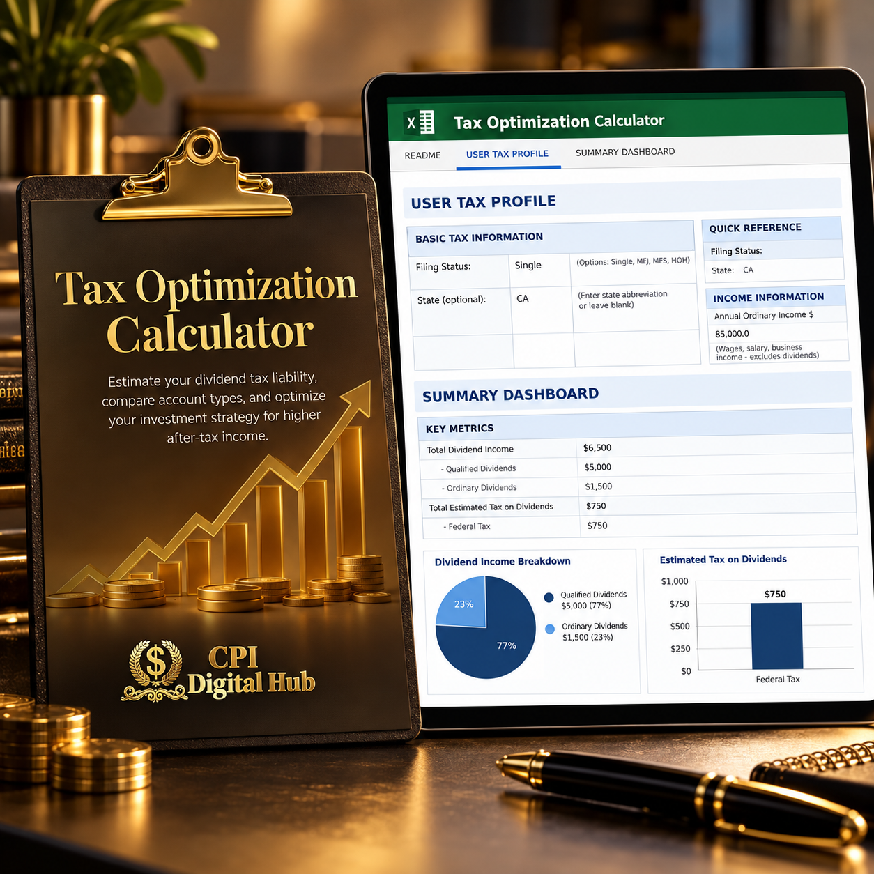 Tax Optimization Calculator