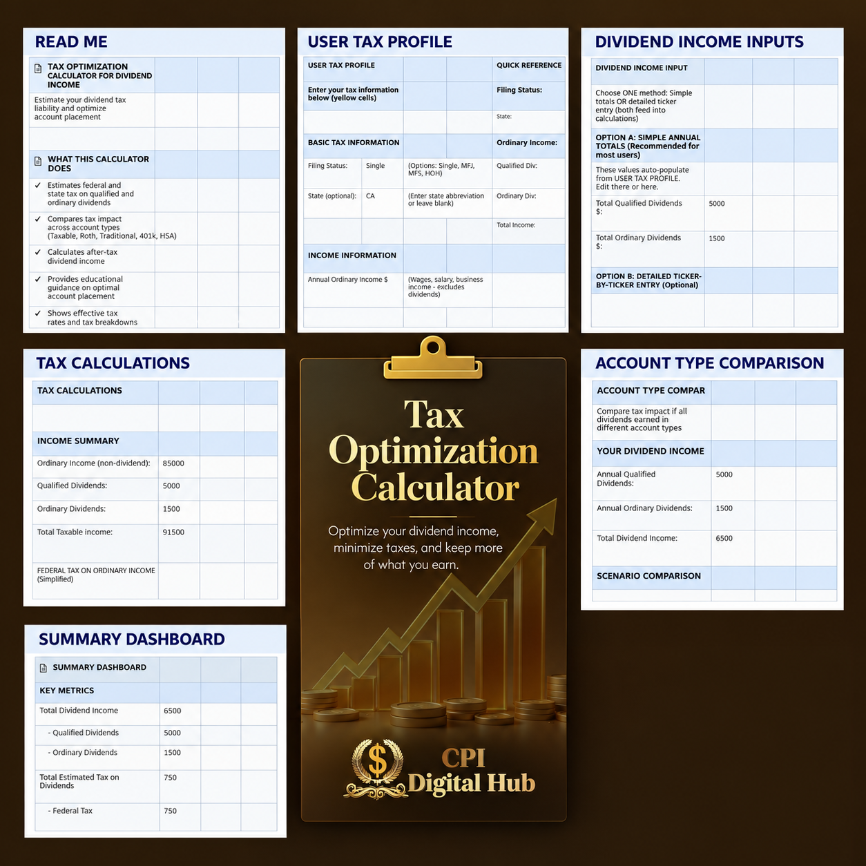 Tax Optimization Calculator