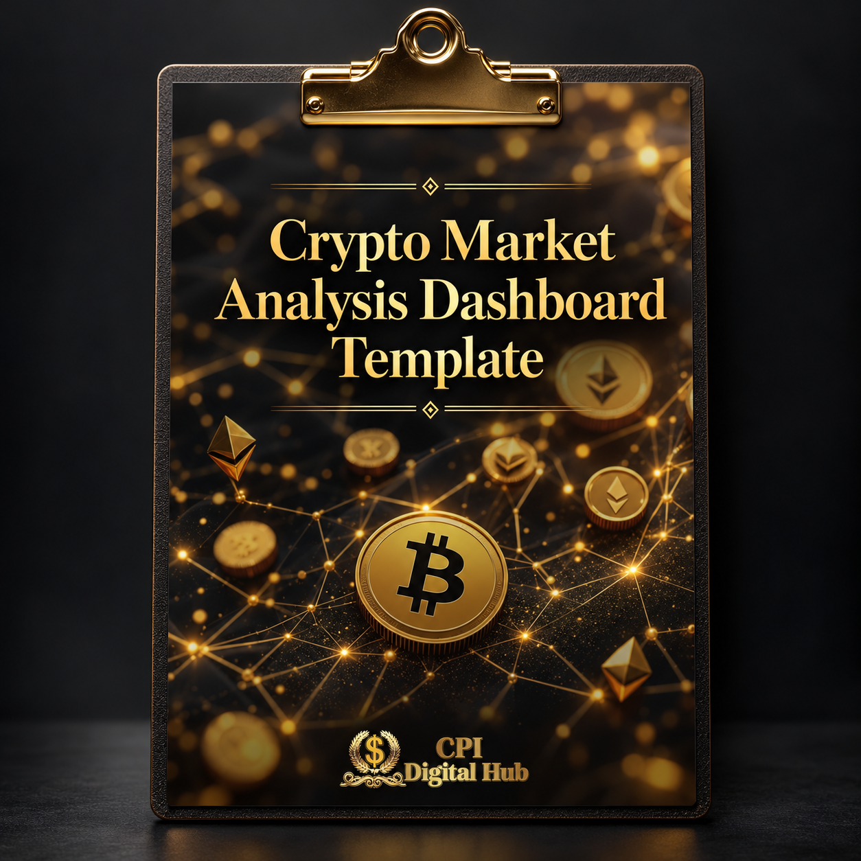 Crypto Market Analysis Dashboard Template