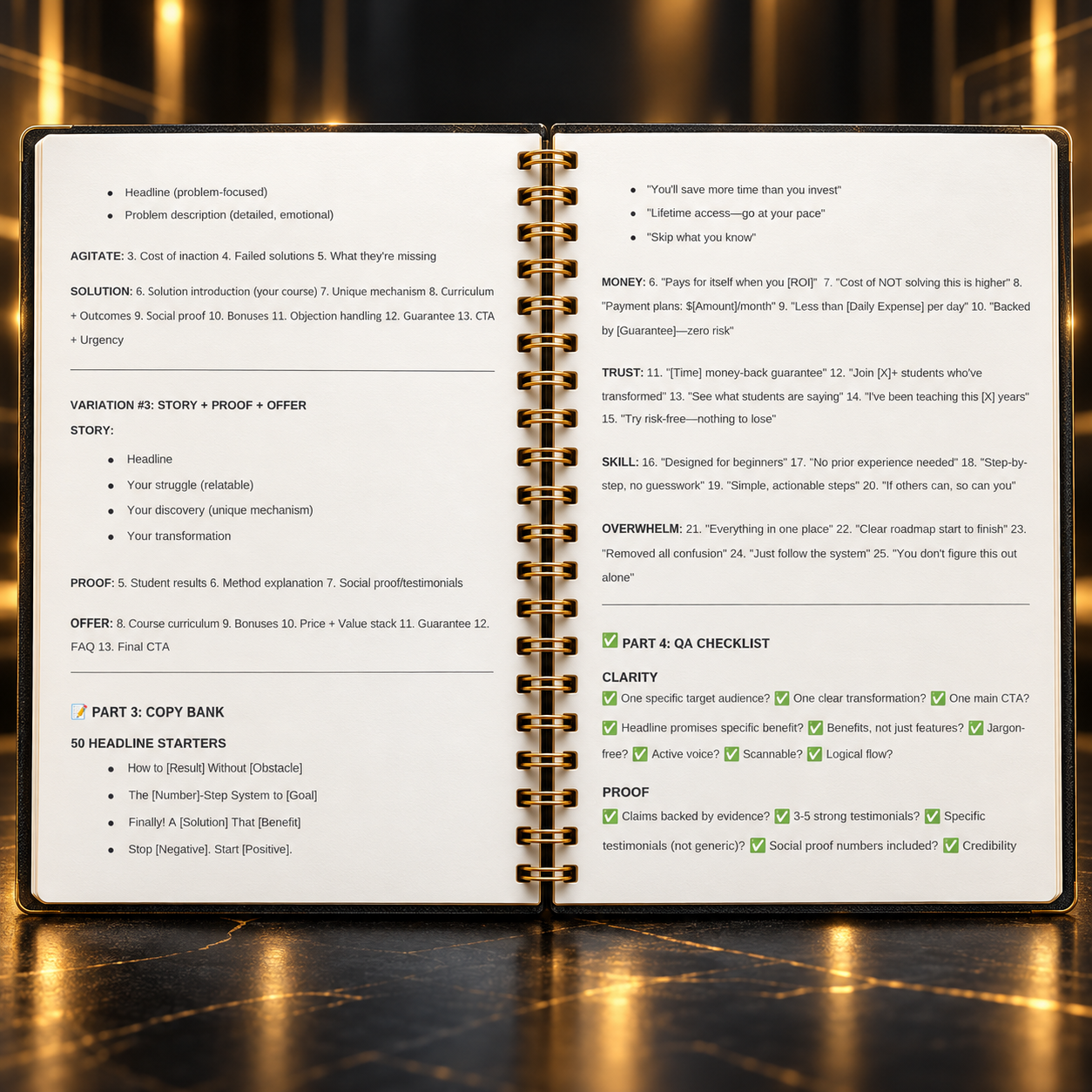 The Course Creators Playbook – Bundle
