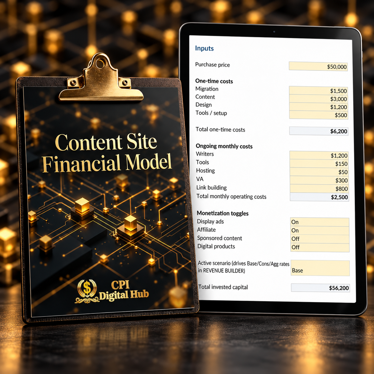 The Content Site Investors Playbook – Bundle