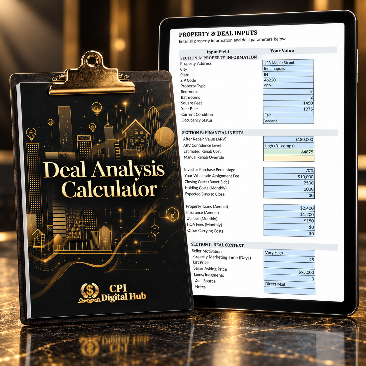 Deal Analysis Calculator