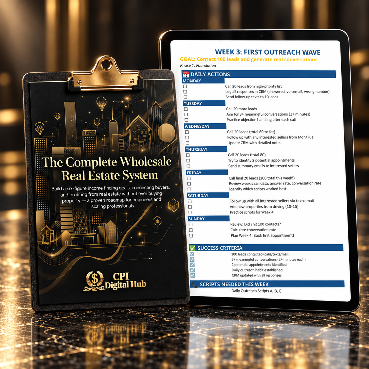 The Complete Wholesale Real Estate System – Bundle