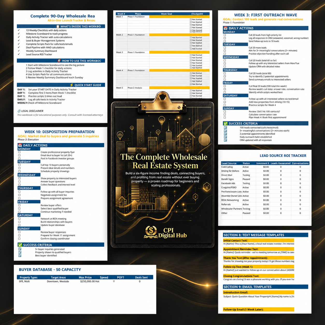 The Complete Wholesale Real Estate System Workbook