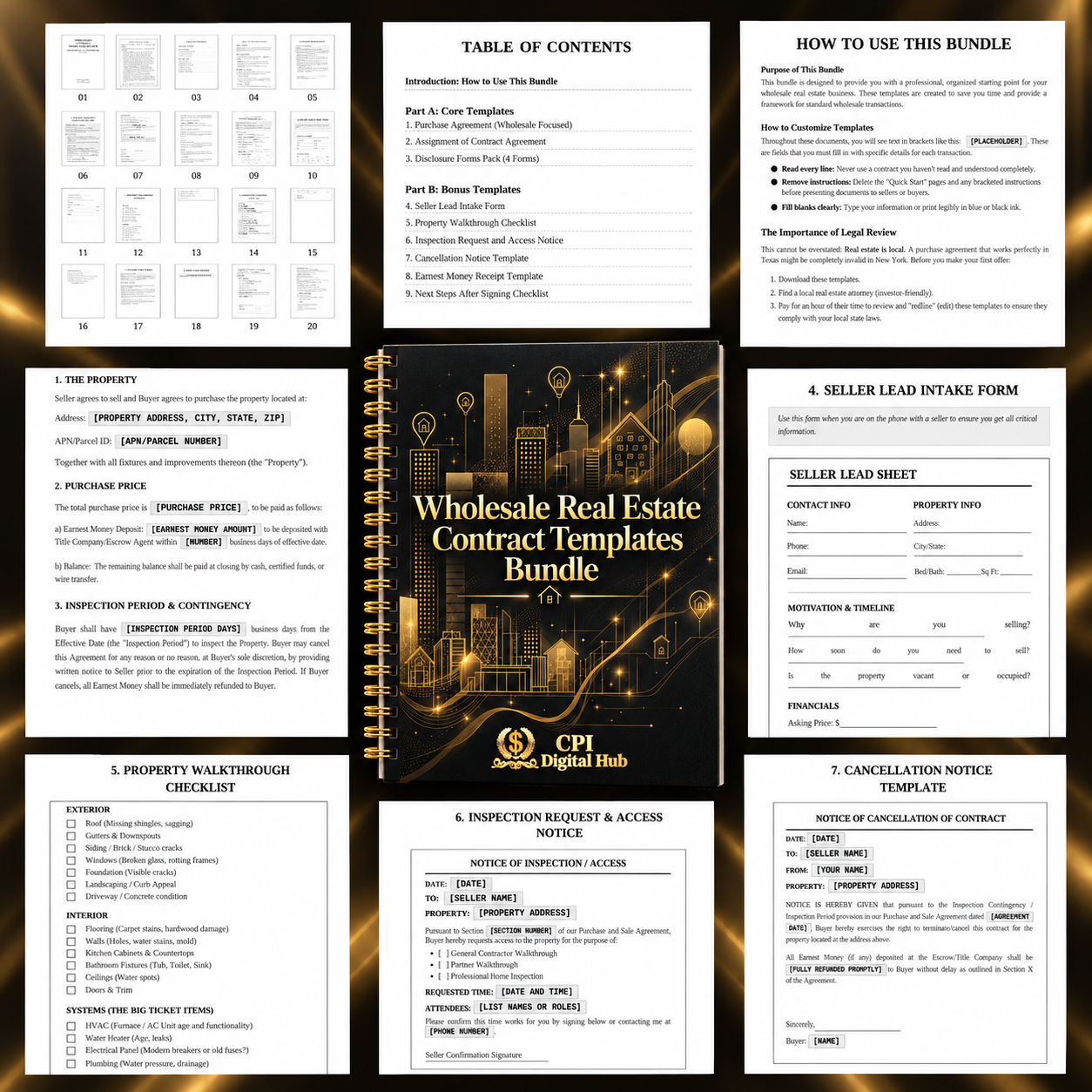 The Complete Wholesale Real Estate System – Bundle