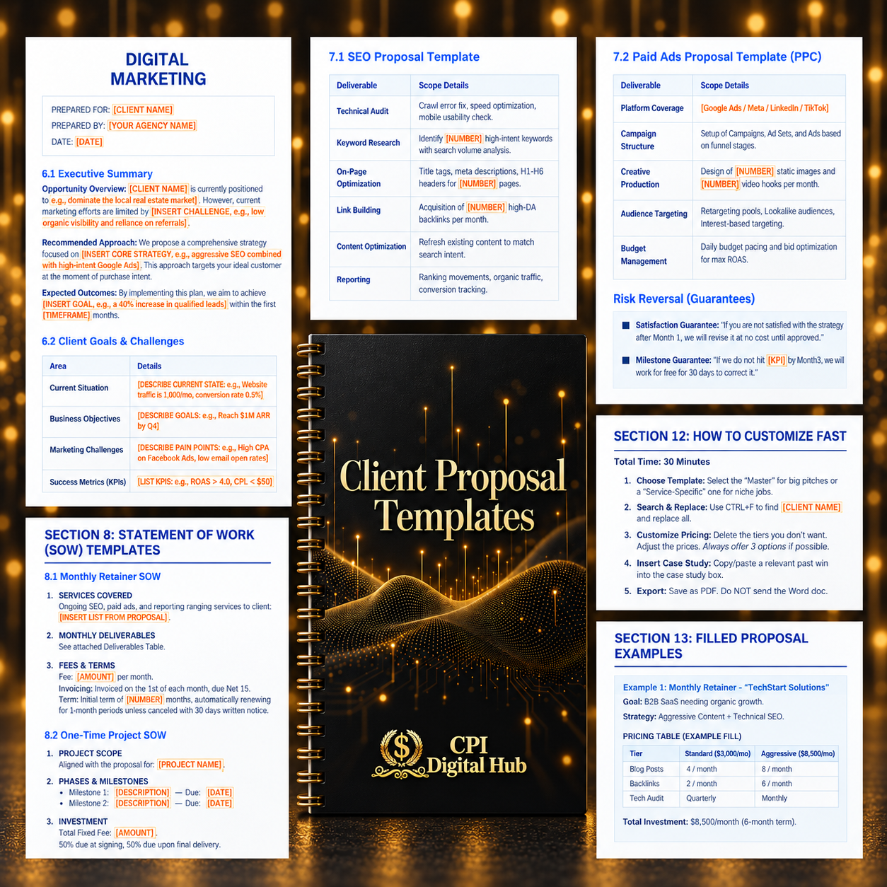 Client Proposal Templates