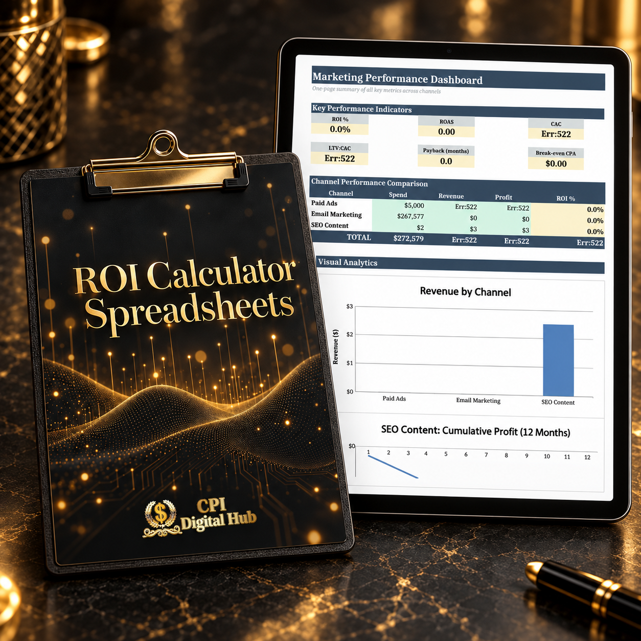 ROI Calculator Spreadsheets