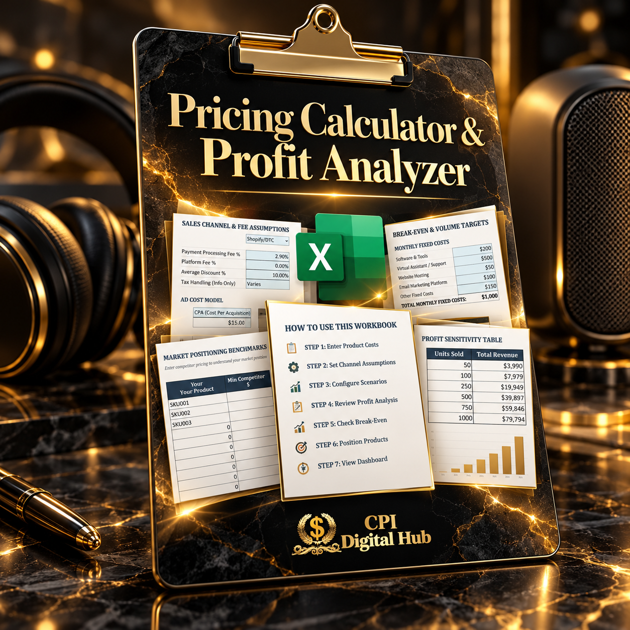 Pricing Calculator & Profit Analyzer