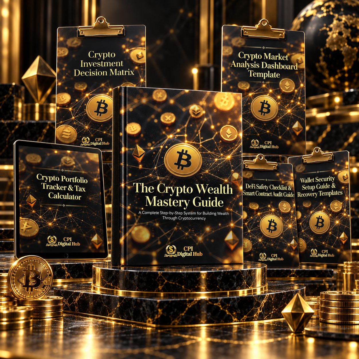 The Crypto Wealth Mastery Guide – Bundle