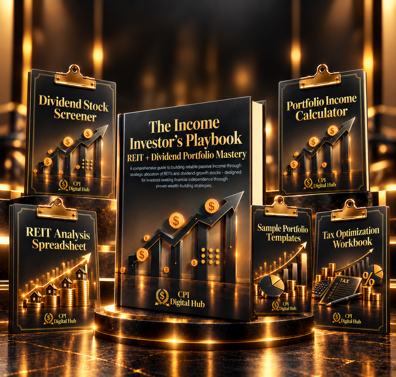 The Income Investors Playbook REIT Dividend Portfolio Mastery – Bundle