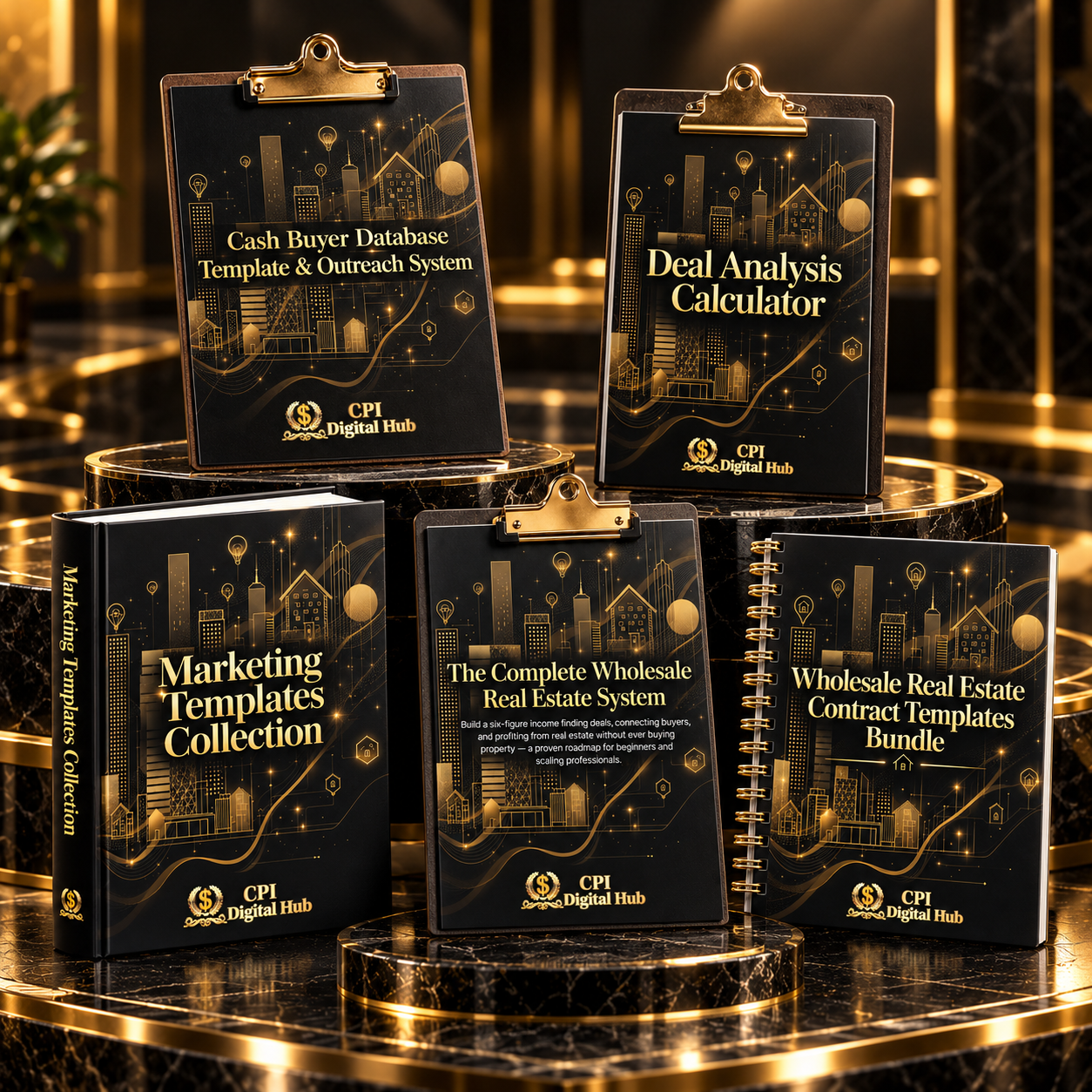 The Complete Wholesale Real Estate System – Bundle